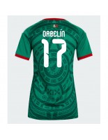 Mexiko Orbelin Pineda #17 Domácí Dres pro Dámské MS 2026 Krátký Rukáv